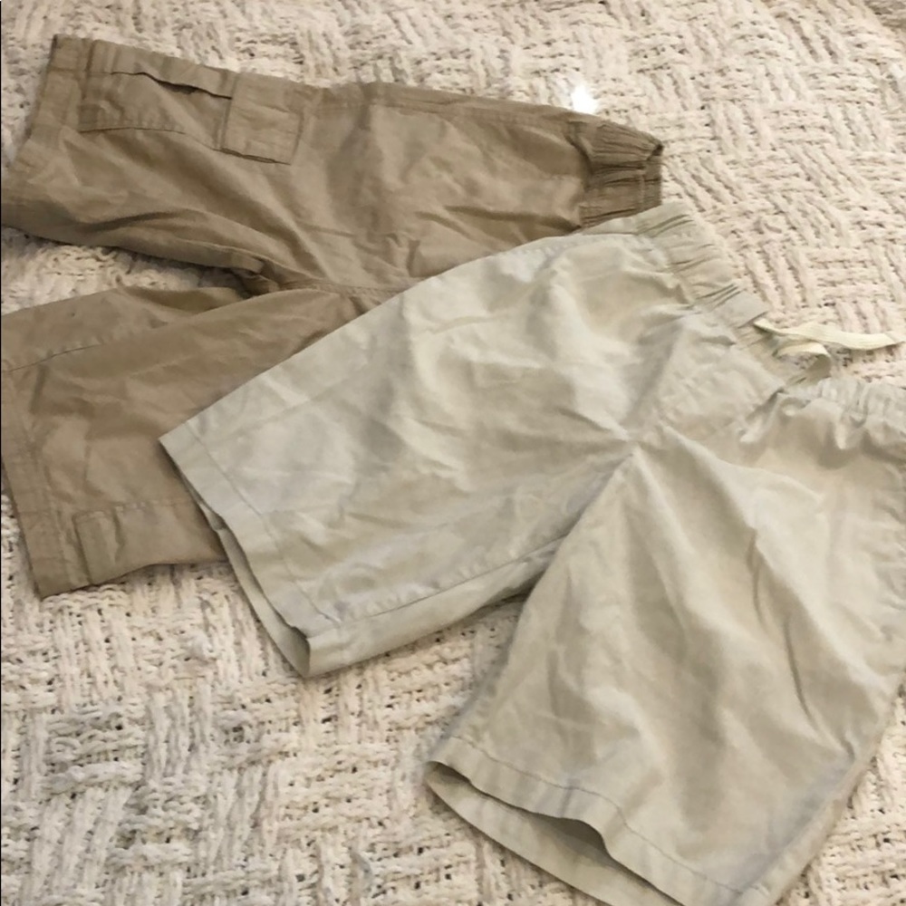 Set of boys uniform shorts